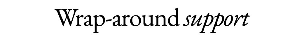 Wrap around support